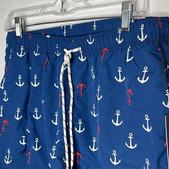 Rainforest Men’s Anchor Swim Shorts. Size Small. - Picture 5 of 13